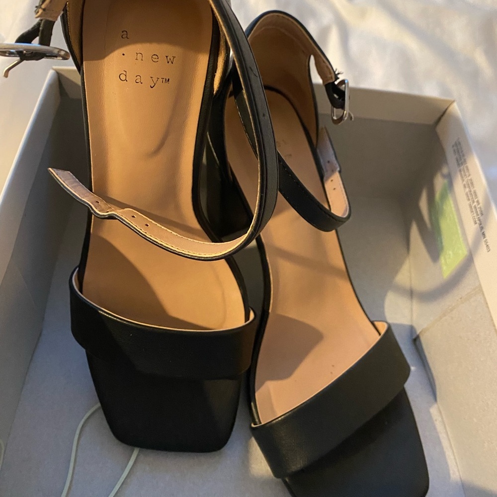 A New Day square toe heels